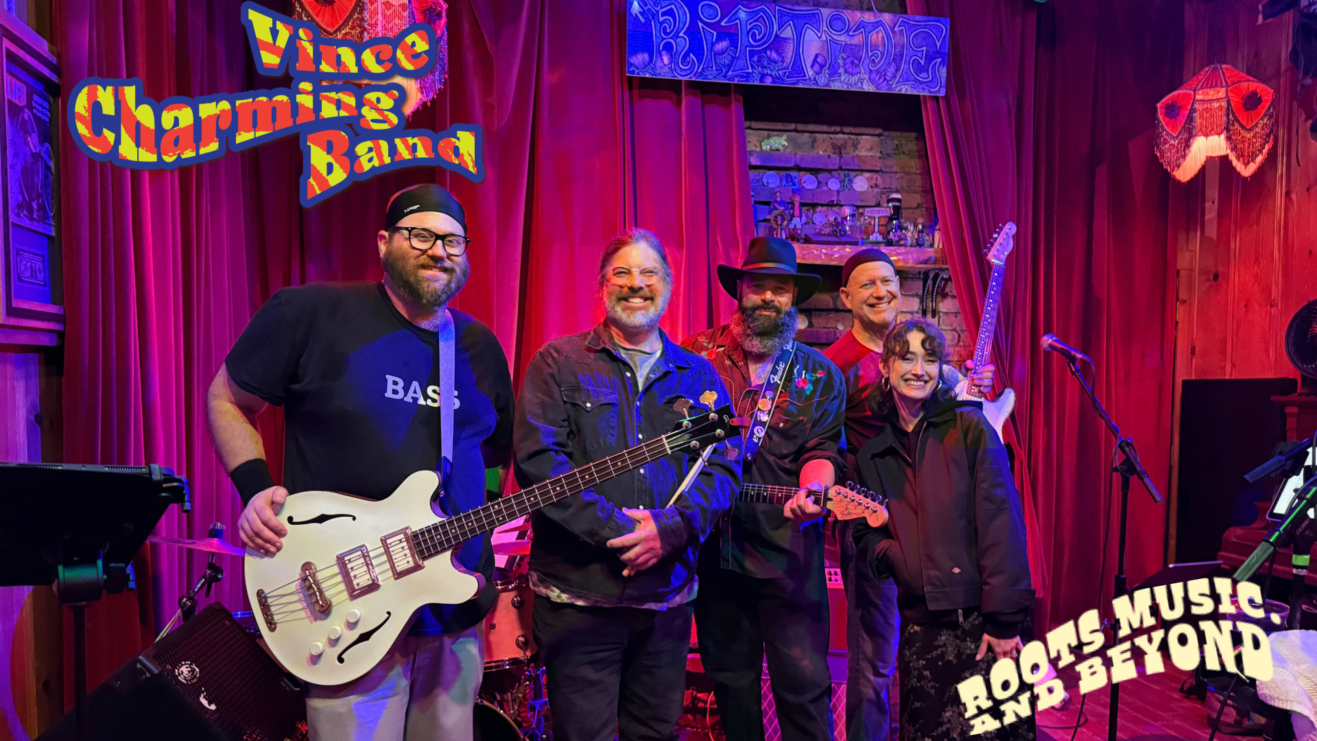 The All New Vince Charming Band for 2026!